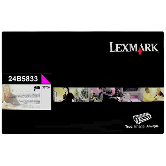 Lexmark 24B5833 toner cartridge 1 pc(s) Original Magenta