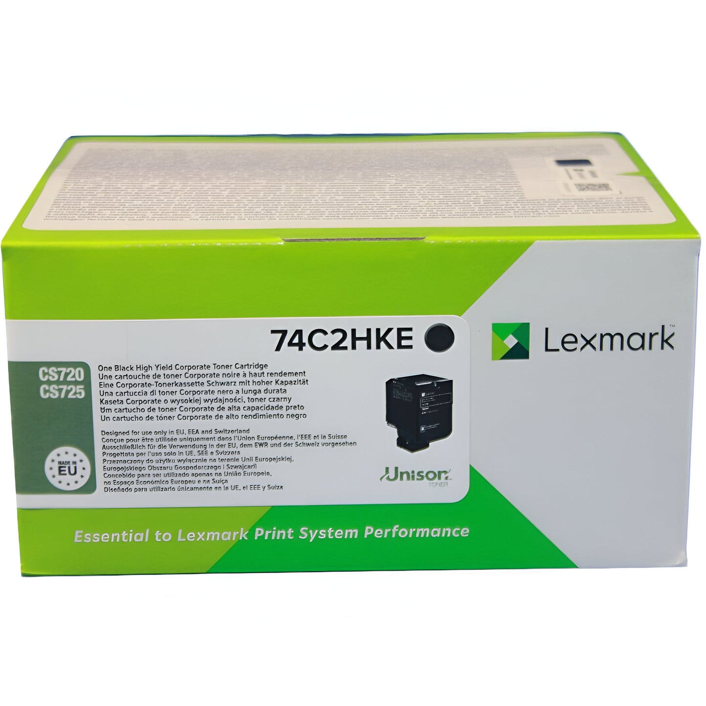 Lexmark 74C2HKE toner cartridge 1 pc(s) Original Black