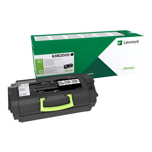 Lexmark 63B2000 toner cartridge 1 pc(s) Original Black