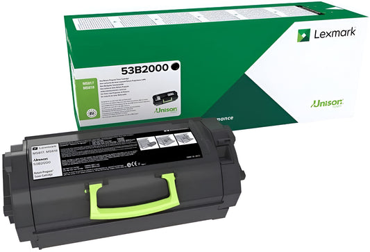 Lexmark 53B2000 toner cartridge 1 pc(s) Original Black