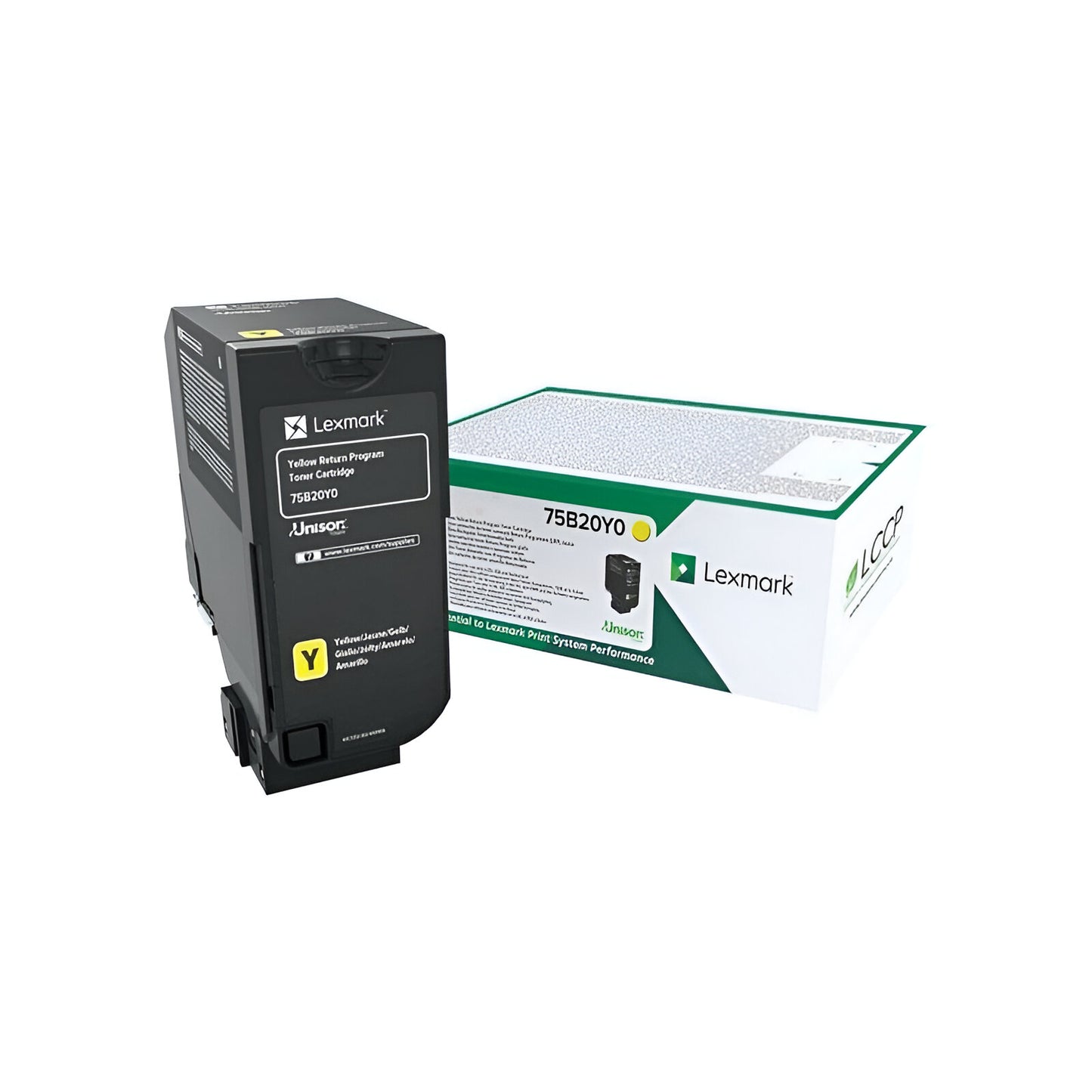 Lexmark 75B20Y0 toner cartridge 1 pc(s) Original Yellow