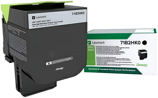 Lexmark 71B2HK0 toner cartridge 1 pc(s) Original Black