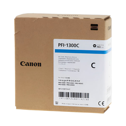 Canon PFI-1300C ink cartridge Original Cyan