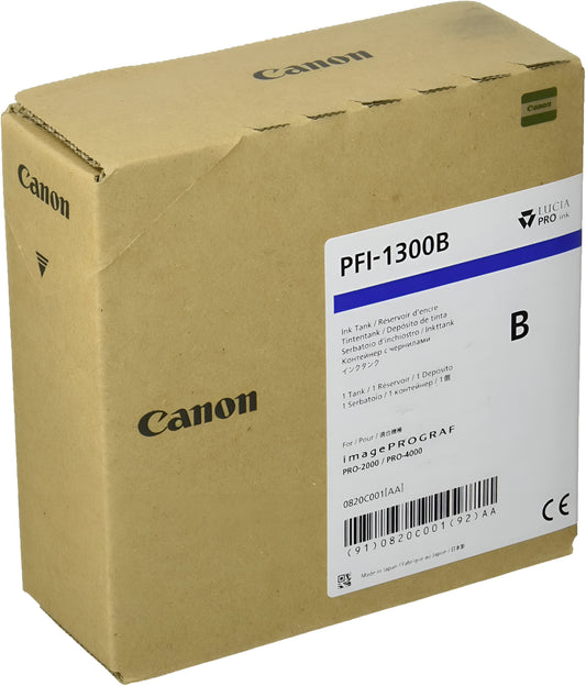 Canon PFI-1300B ink cartridge Original Blue