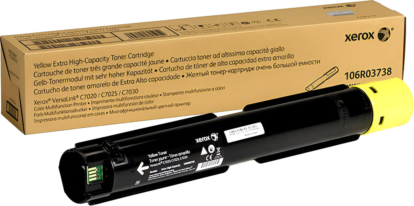 Xerox 106R03738 toner cartridge 1 pc(s) Original Yellow