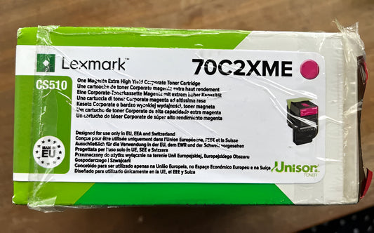 Lexmark 702XM toner cartridge 1 pc(s) Original Magenta