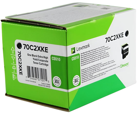 Lexmark 702XK toner cartridge 1 pc(s) Original Black