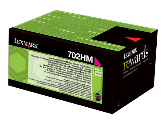 Lexmark 702HM toner cartridge 1 pc(s) Original Magenta