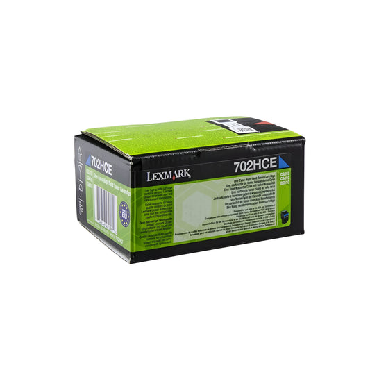 Lexmark 702HC toner cartridge 1 pc(s) Original Cyan