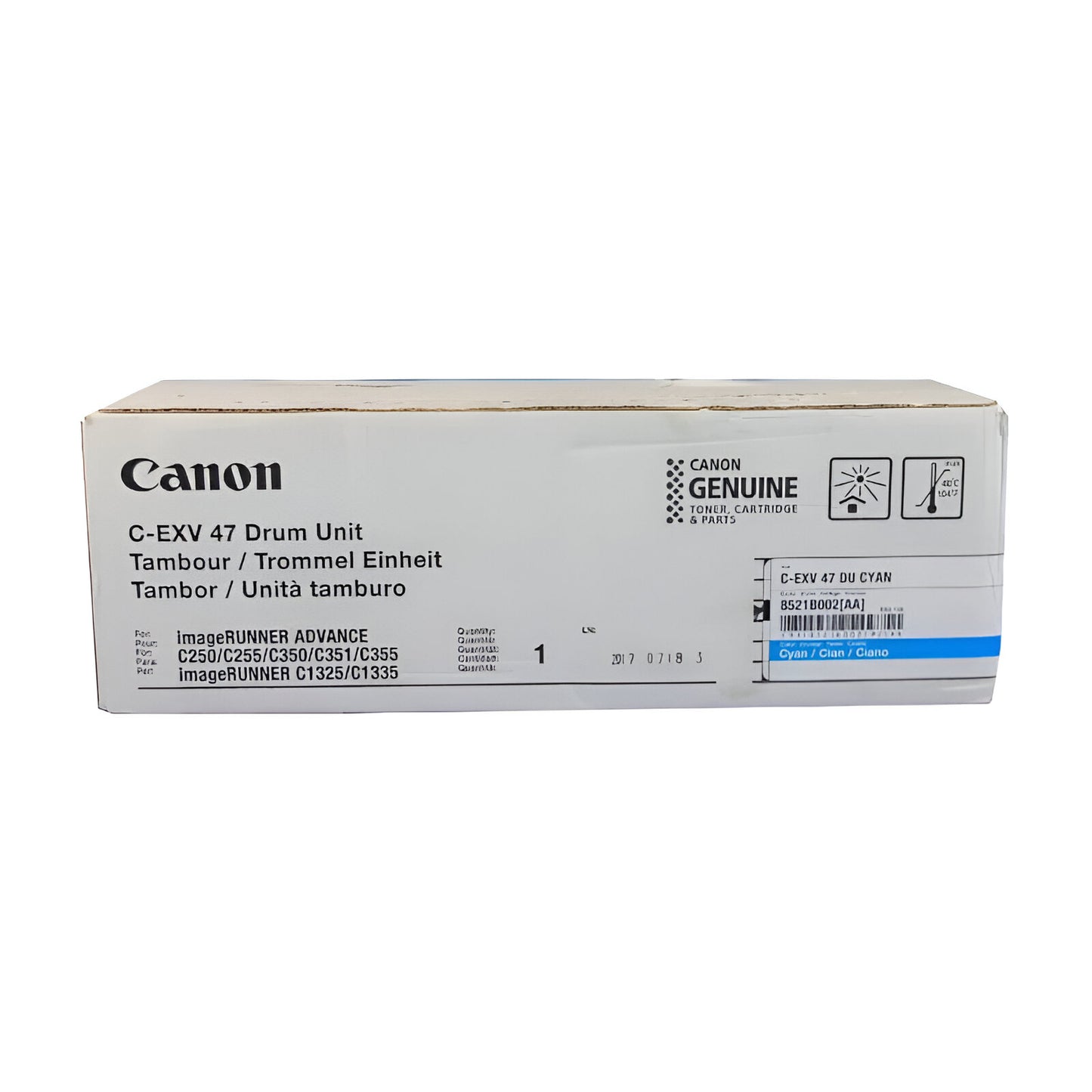 Canon 8521B002 toner cartridge 1 pc(s) Original Cyan