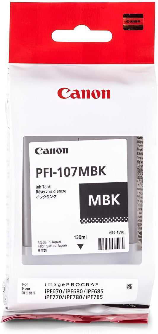 Canon PFI-107MBK ink cartridge 1 pc(s) Original Matte black