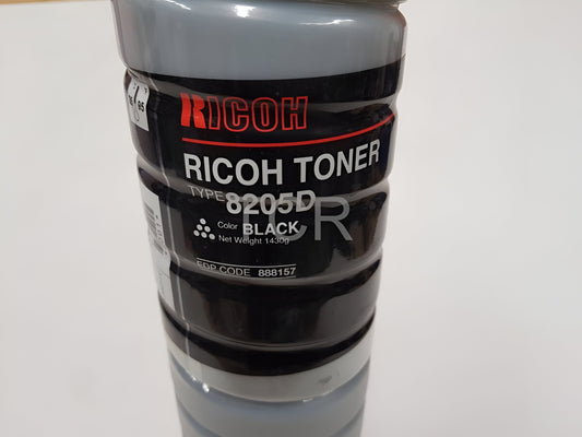 Ricoh Toner Type 8205D Black toner cartridge Original