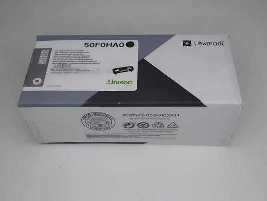 Lexmark 50F0HA0 toner cartridge 1 pc(s) Original Black