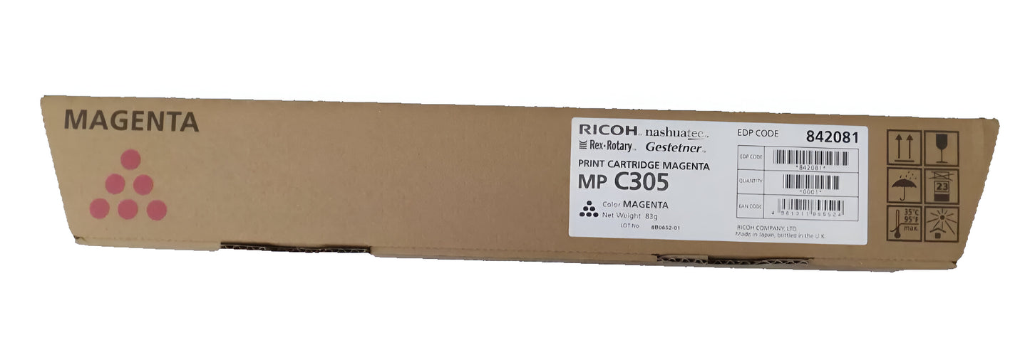 Ricoh 842081 toner cartridge 1 pc(s) Original Magenta