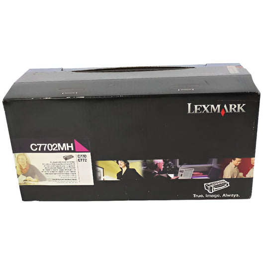 Lexmark Magenta High Yield Print Cartridge C7702MH