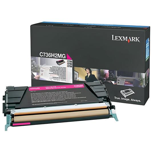 Lexmark C736H2MG toner cartridge 1 pc(s) Original Magenta