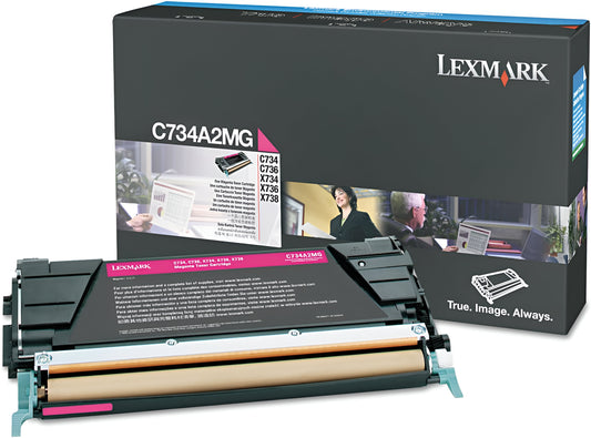 Lexmark C734A2MG toner cartridge Original Magenta