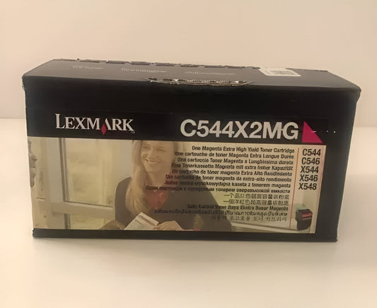 Lexmark C544X2MG toner cartridge 1 pc(s) Original Magenta