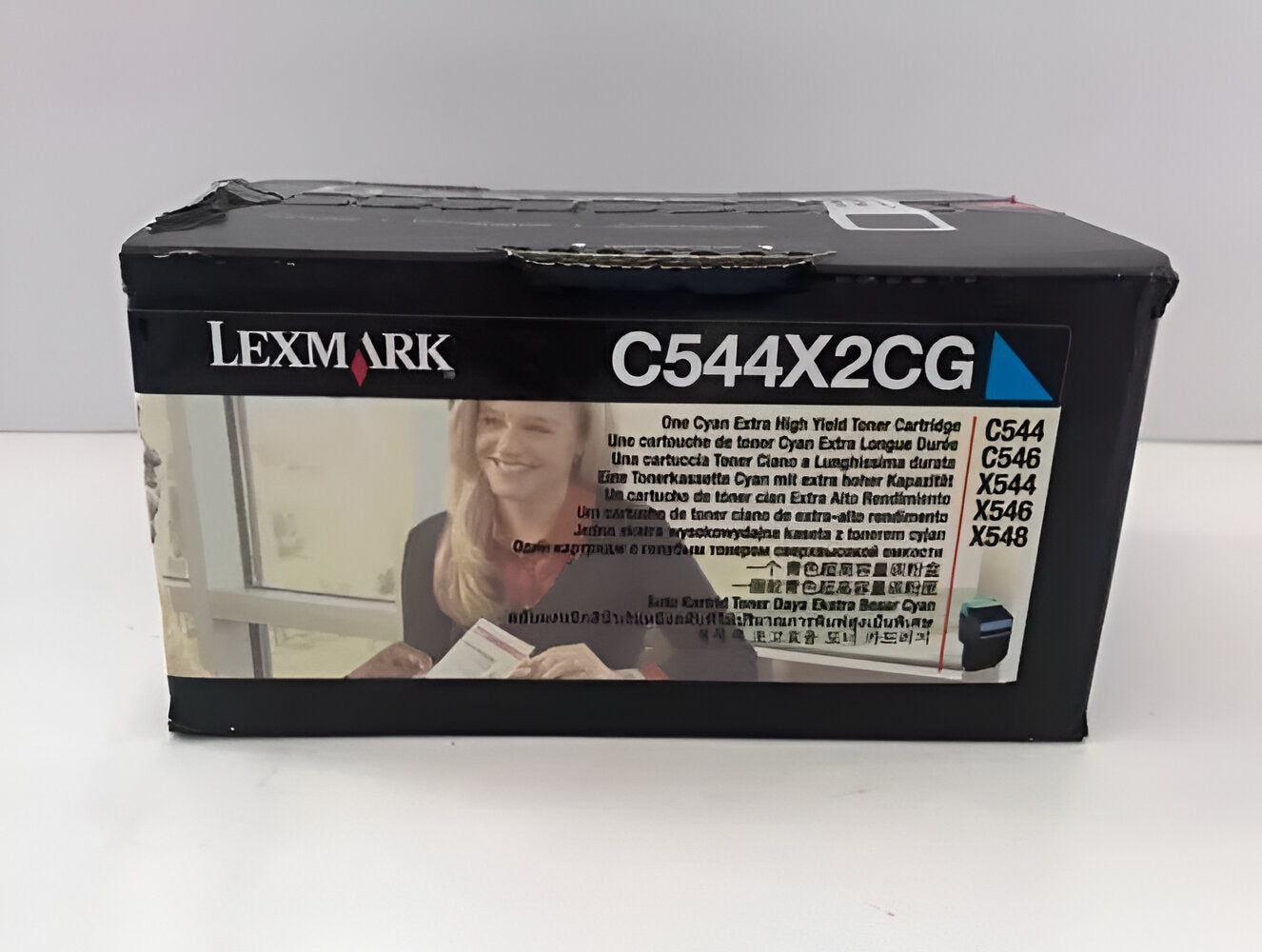 Lexmark C544X2CG toner cartridge 1 pc(s) Original Cyan