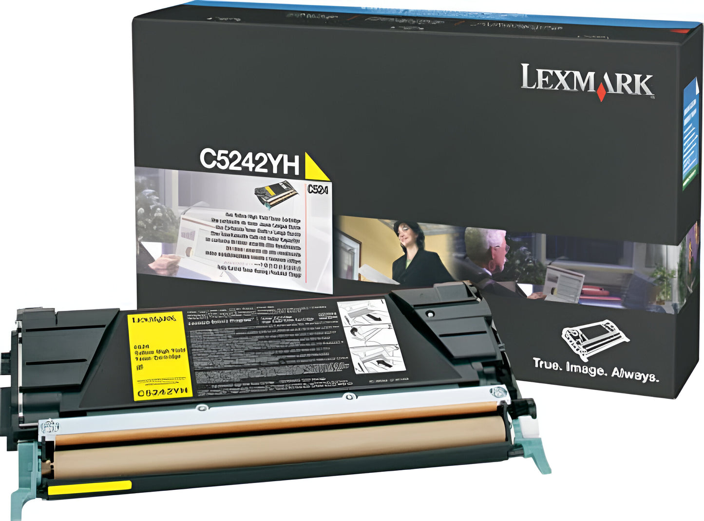 Lexmark Yellow High Yield, C5242YH Toner Cartridges