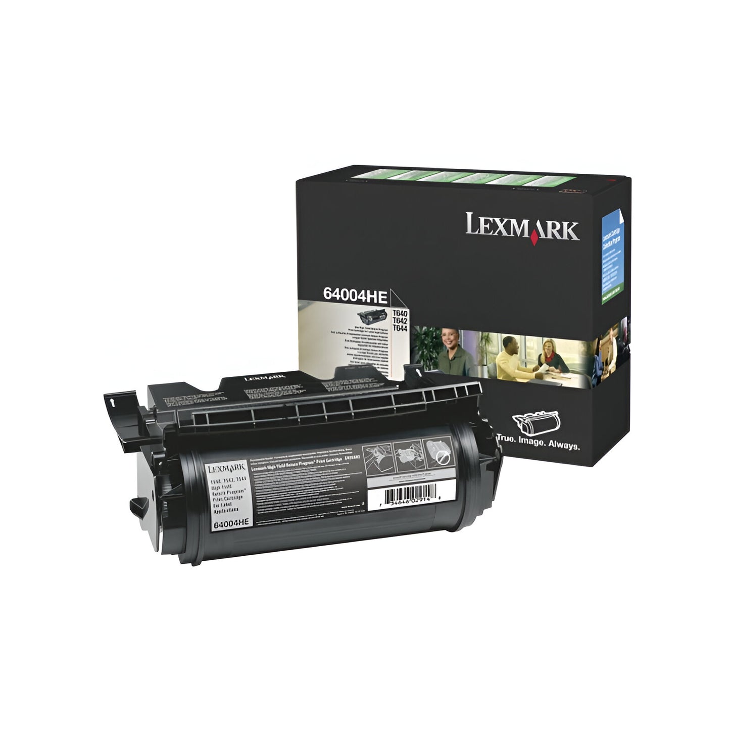 Lexmark High Yield Return Programme Cartridge, 64004HE toner cartridge Original Black