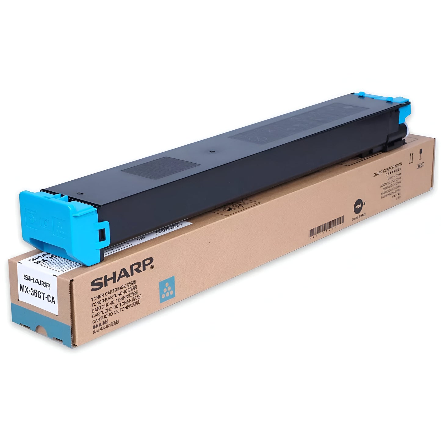 Sharp MX36GTCA toner cartridge 1 pc(s) Original Cyan