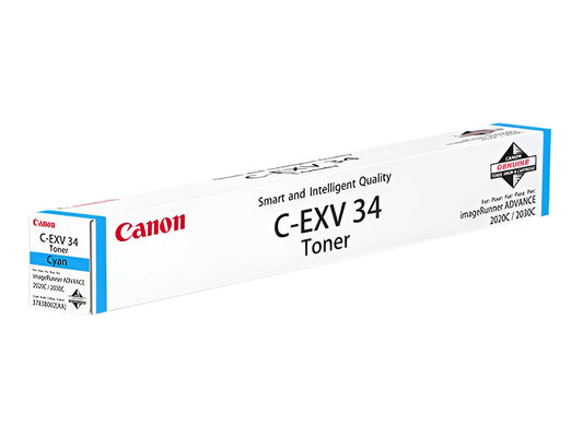 Canon C-EXV 34 toner cartridge 1 pc(s) Original Cyan