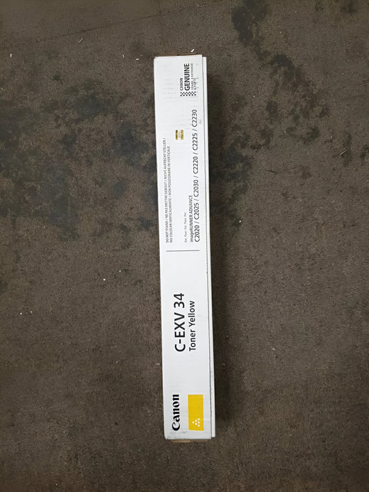 Canon C-EXV 34 toner cartridge 1 pc(s) Original Yellow