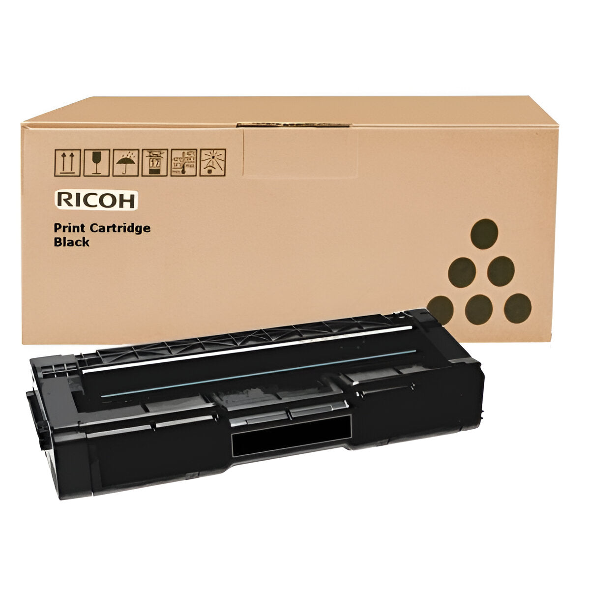 Ricoh 407638 toner cartridge 1 pc(s) Original Black