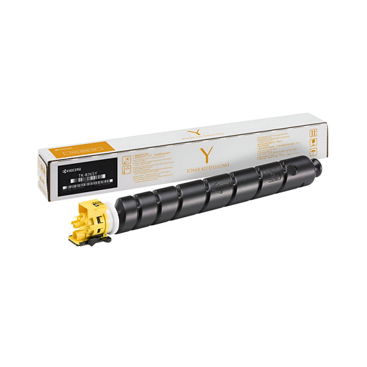 COMPATIBLE TK-8365Y YELLOW TONER - 12K PAGES