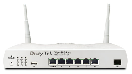 DRAYTEK VIGOR V2865LAC ROUTER 4G/LTE & AC WiFi