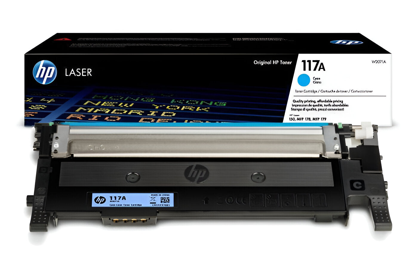 117A CYAN TONER COMPAT W2071A 1000 PAGE YIELD