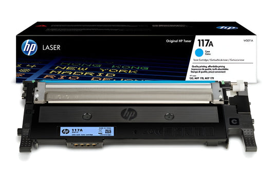 117A CYAN TONER COMPAT W2071A 1000 PAGE YIELD