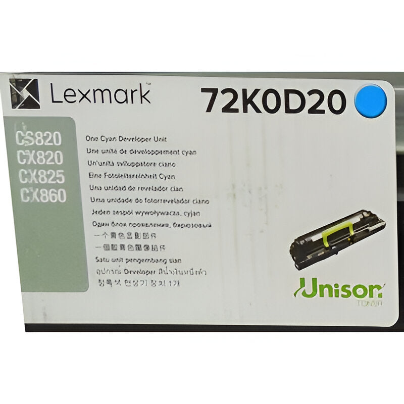 Lexmark CS820, CX8xx developer unit 300000 pages