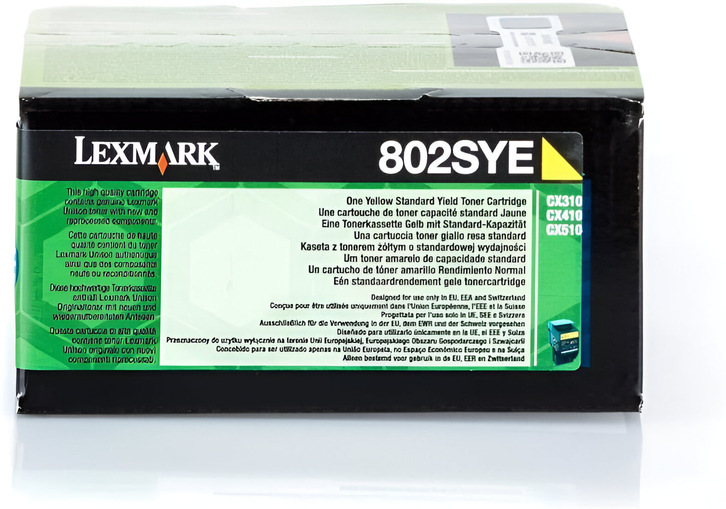 Lexmark 80C2SYE toner cartridge 1 pc(s) Original Yellow