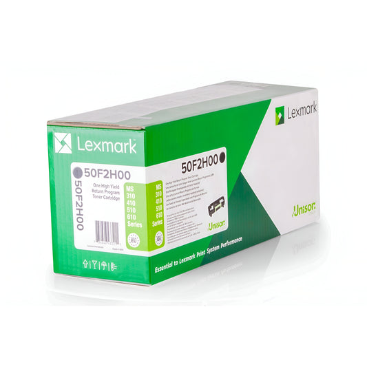 Lexmark 50F2H00 toner cartridge 1 pc(s) Original Black