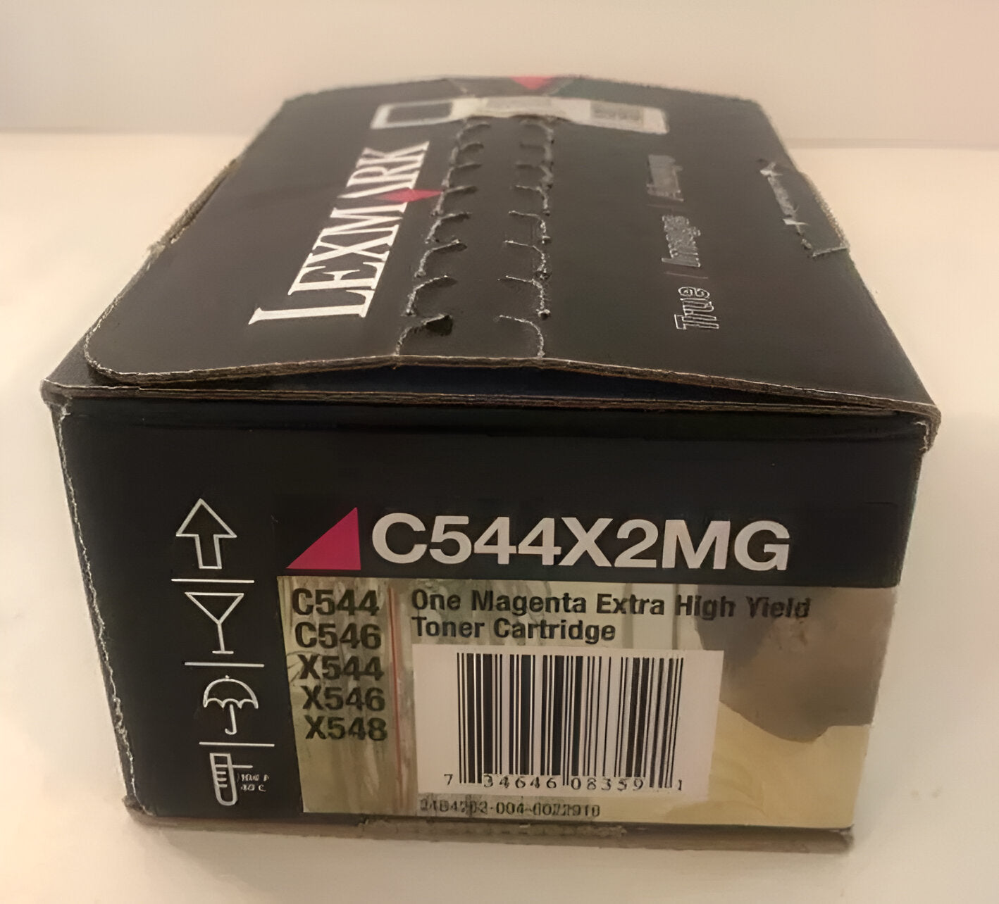 Lexmark C544X2MG toner cartridge 1 pc(s) Original Magenta