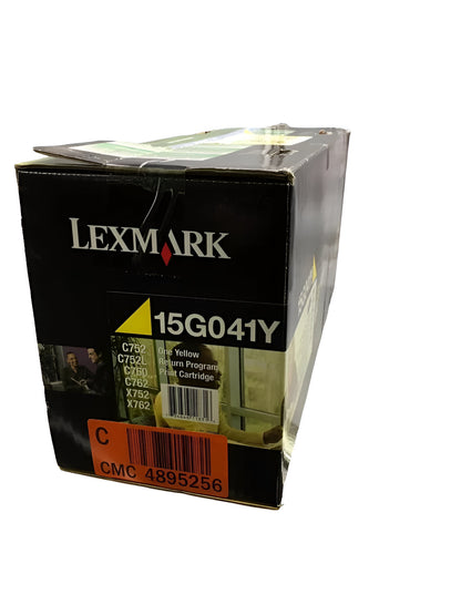 Lexmark 15G041Y toner cartridge 1 pc(s) Original Yellow