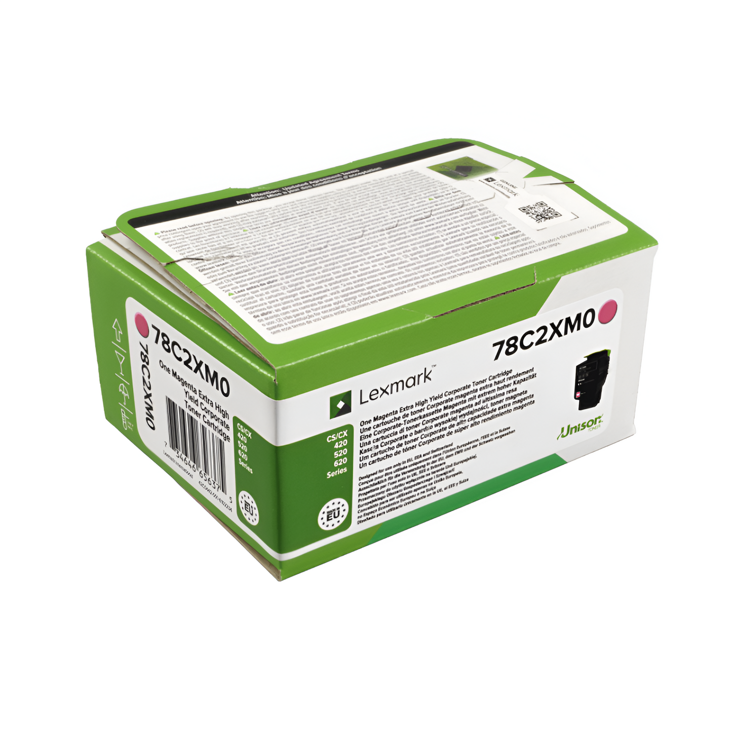 Lexmark 78C2XM0 toner cartridge 1 pc(s) Original Magenta