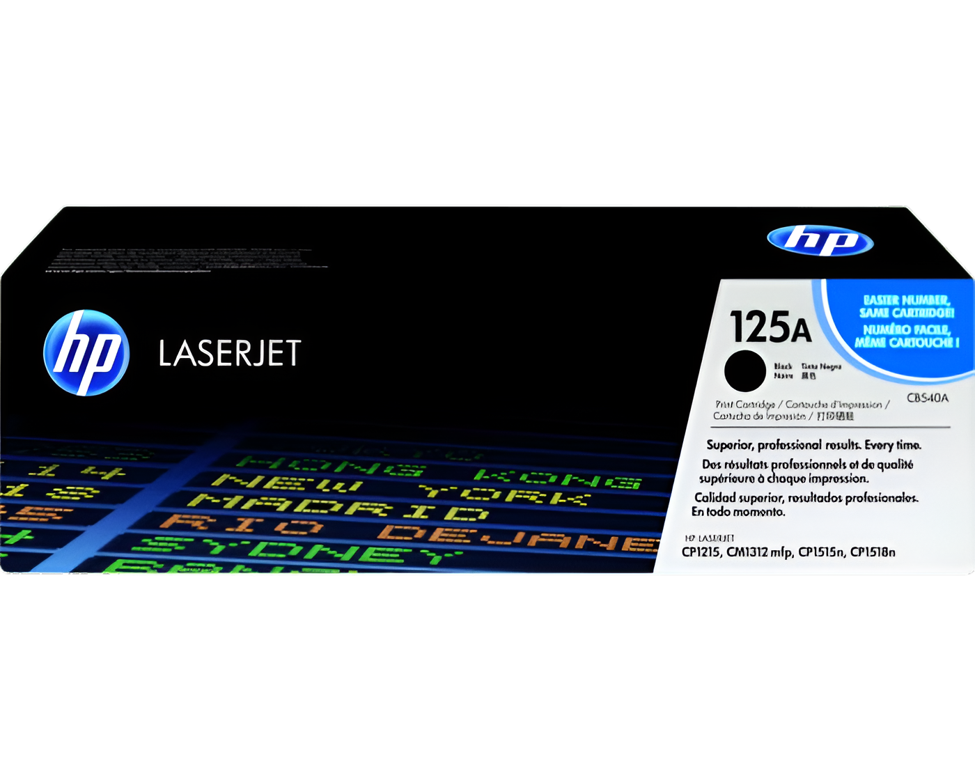 HP 125A 2-pack Black Original LaserJet Toner Cartridges