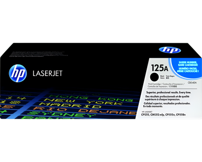 HP 125A 2-pack Black Original LaserJet Toner Cartridges