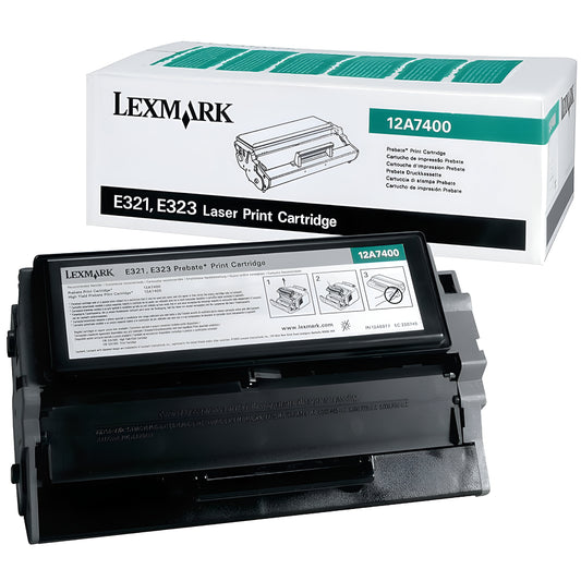 Lexmark E321, E323 Print Cartridge toner cartridge Original Black