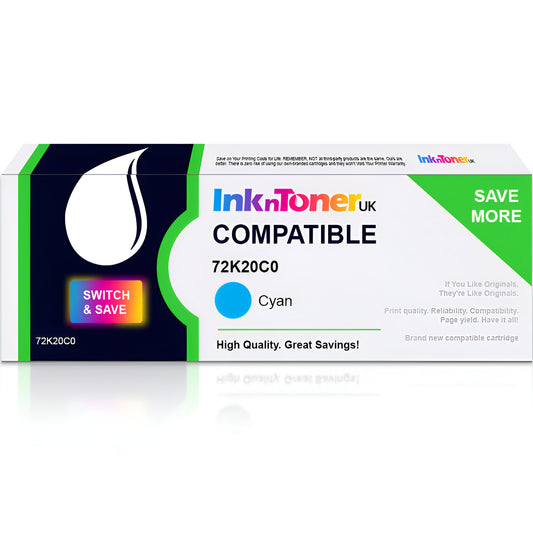 Compatible 72K20C0 Cyan toner