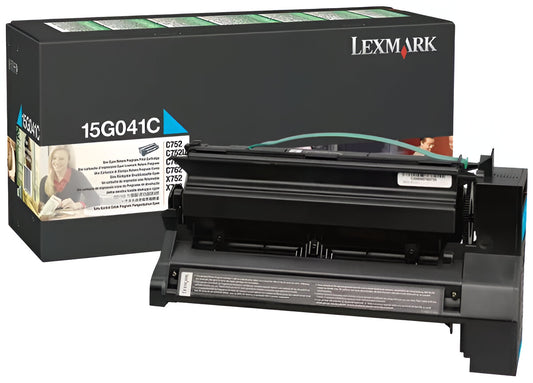 Lexmark 15G041C toner cartridge 1 pc(s) Original Cyan