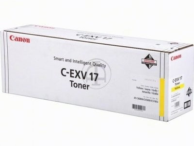 Canon C-EXV17 Toner Yellow toner cartridge 1 pc(s) Original