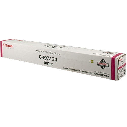 Canon C9060 9070 Pro, C-EXV30 Toner, Magenta toner cartridge 1 pc(s) Original