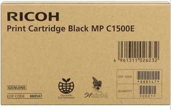 Ricoh Black Gel Type MP C1500 ink cartridge 1 pc(s) Original Standard Yield