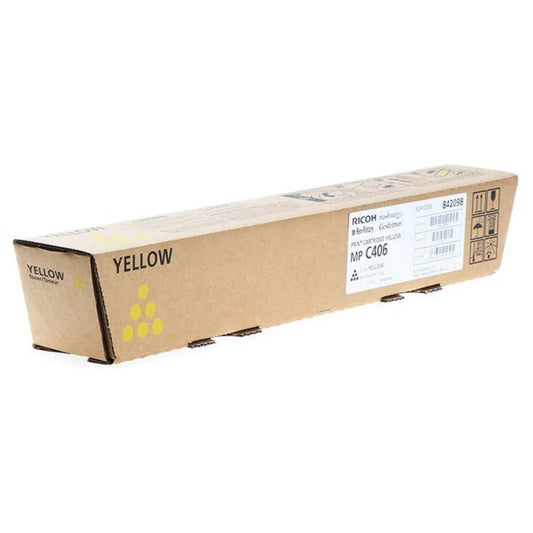 THE YELLOW TONER MPC306,407 HI YIELD 8K - RICOH 842098