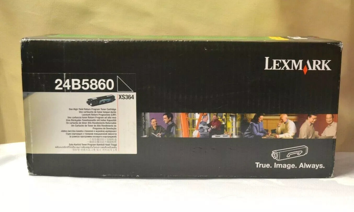 Lexmark 24B5860 toner cartridge 1 pc(s) Original Black