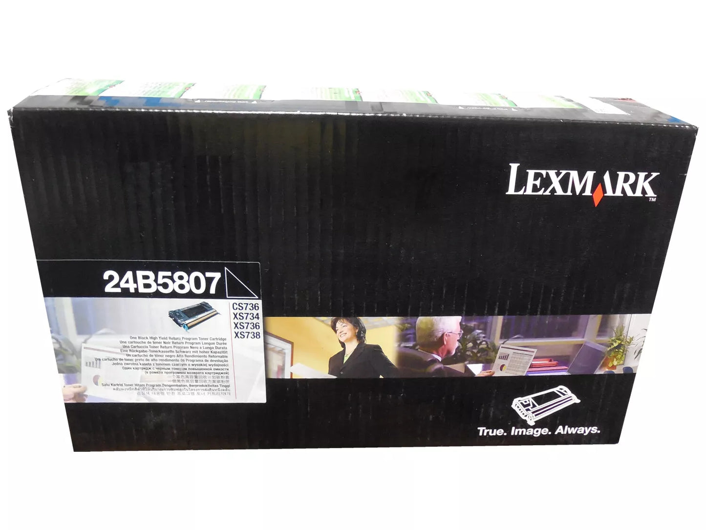 Lexmark 24B5807 toner cartridge 1 pc(s) Original Black